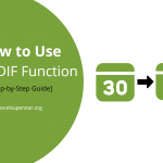 DATEDIF Function_excel_course_in_hindi