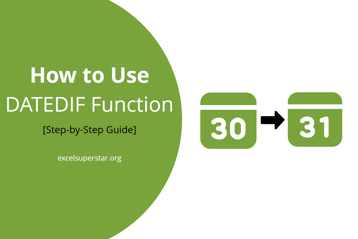 DATEDIF Function_excel_course_in_hindi