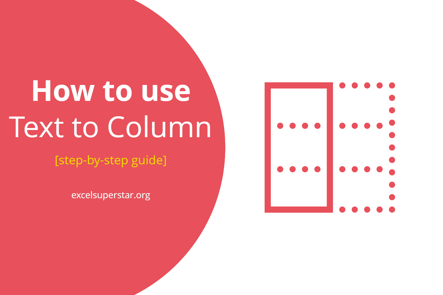 Text to Columns_Excel_Coursein_Hindi