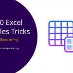 Top 10 Excel Tables tricks